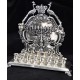 Lampa chanukowa, chanuka - żydowski świecznik - plater