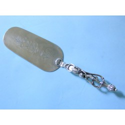 Łopatka do tortu z amorem - posrebrzana