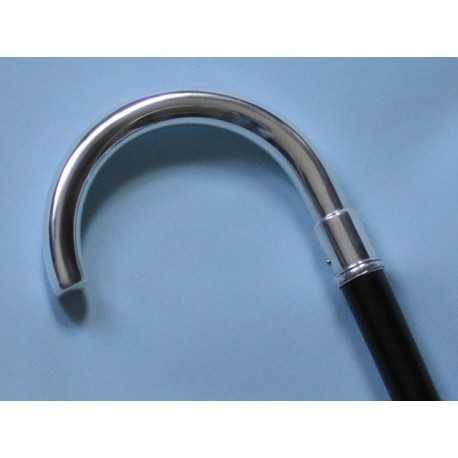 Laska do chodzenia - klasyczna platerowana srebrem