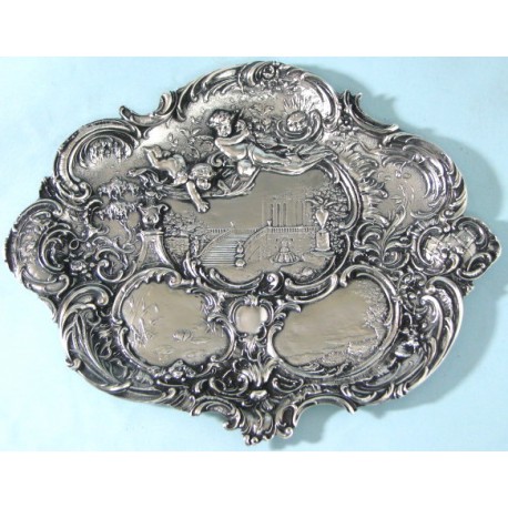 Barokowa tacka lub obrazek w jednym - plater