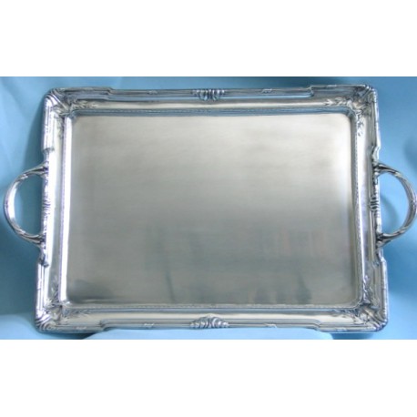 Prezent ślubny- Duża taca - klasyczne wzornictwo-plater