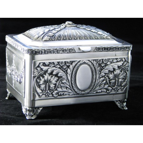 Prezent na ślub -Cukiernica retro Kamea