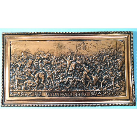 Miedzioryt - Bitwa pod Grunwaldem 1410 r. 600 lat