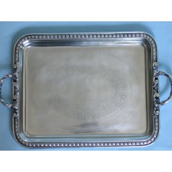 Piękna taca do porcelany itp.